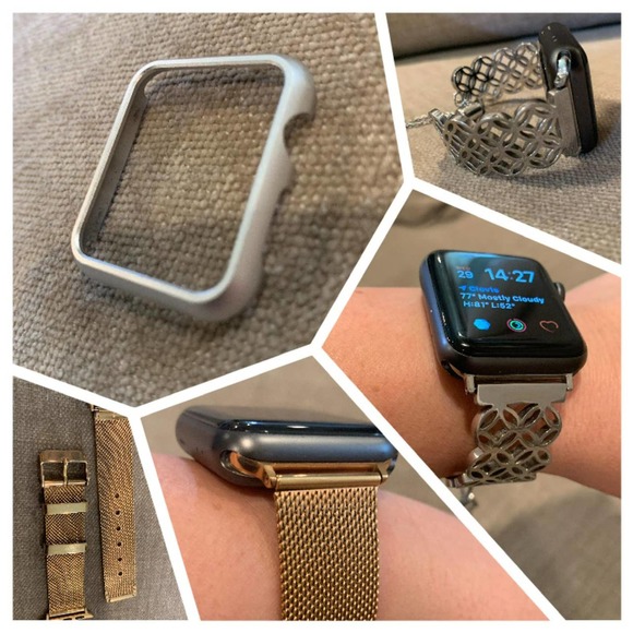 Apple Watch Band 38mm Bumper Set 3 Pieces - Picture 1 of 6